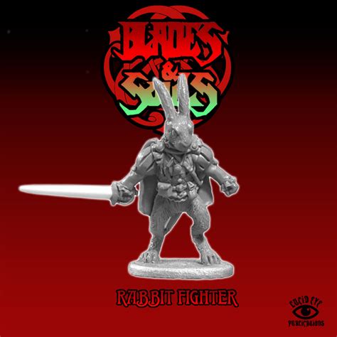 Rabbit Fighter Sally 4th 28mm Fantasy And Gaming Miniatures