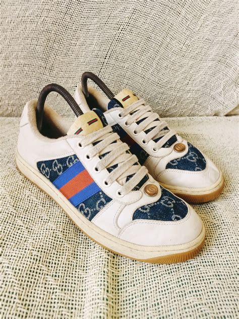 Vintage Gucci Sneakers Mens Fashion Footwear Sneakers On Carousell