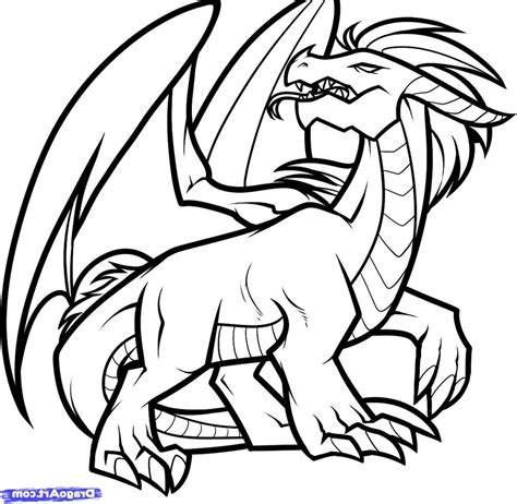 1024x1000 Simple Drawing Of A Dragon How To Draw A Simple Dragon Step
