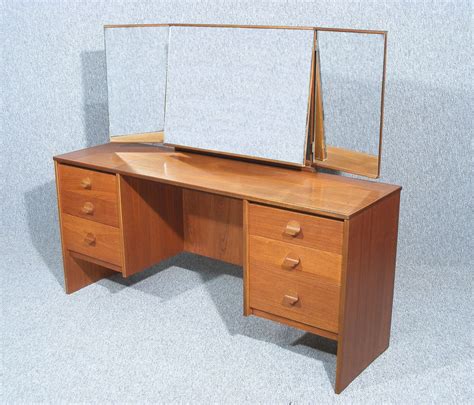 This Is A Wonderful Vintage Retro Stag Teak Dressing Table Desk By By