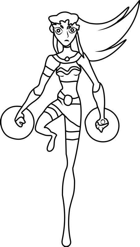 Angry Starfire Coloring Page Free Printable Coloring Pages For Kids