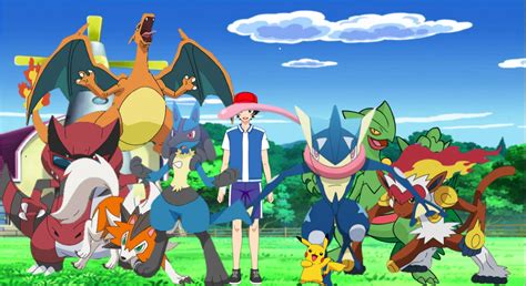 Pokemon Journeys Special Ash And All Of His Aces By Mysticacexyz On