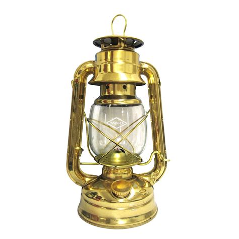 Vando 610 76114 Centennial Hurricane Oil Lantern Brass