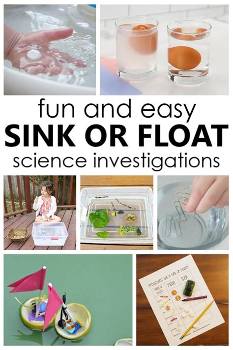 10 Fun Sink Or Float Science Activities For Kids With Free Printable