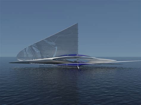 This Futuristic 13 Million Yacht Can Be Powered By The Wind Or The Sun
