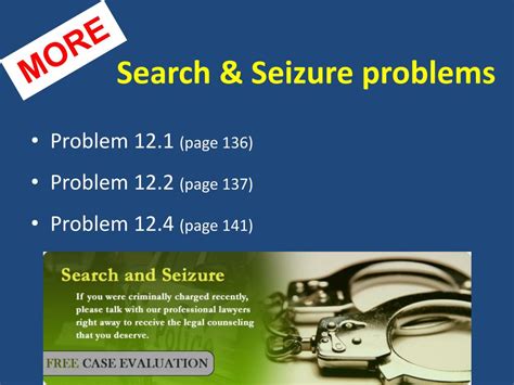 Ppt Search And Seizure Powerpoint Presentation Free Download Id2531336