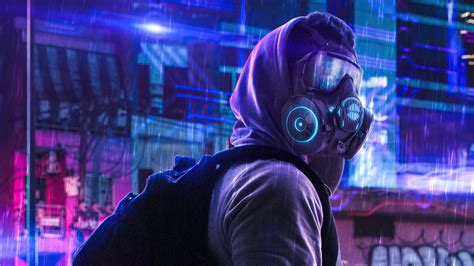 Cyberpunk Gas Mask 4k Wallpapers Wallpaper Cave Daftsex Hd