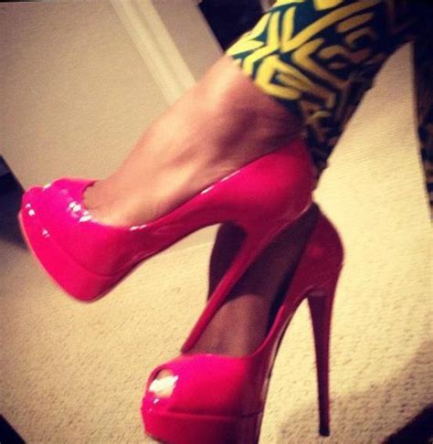 Pink Heels Shoes Post