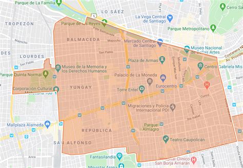 ¿cuáles son las 7 comunas en cuarentena total por coronavirus? Mapas y límites de las comunas en cuarentena en la Región ...
