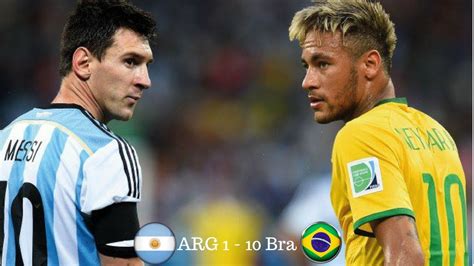Unggul materi pemain tak membuat skuat asuhan tite. Brazil vs Argentina 10 - 1 Goals Highlights Match HD 2018 ...