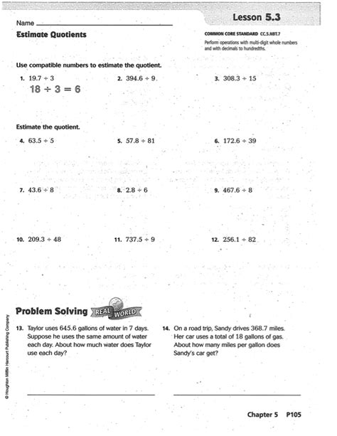 From math homework answers to syllabus for college algebra, we have everything included. Go Math Grade 5 Answer Key Chapter 6 5th grade go math ...