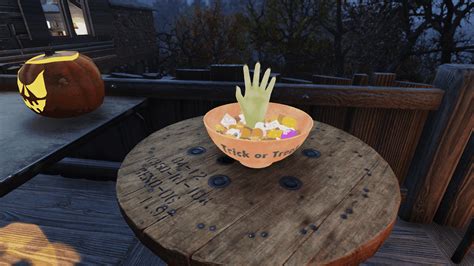 Created by mumbletona community for 8 months. Halloween Candy Bowl Vintage Items and Bats Glow - Fallout ...