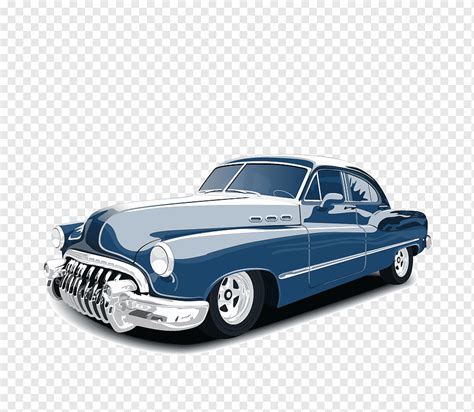 Classic car Vintage car, vintage cars, blue, car, happy Birthday Vector