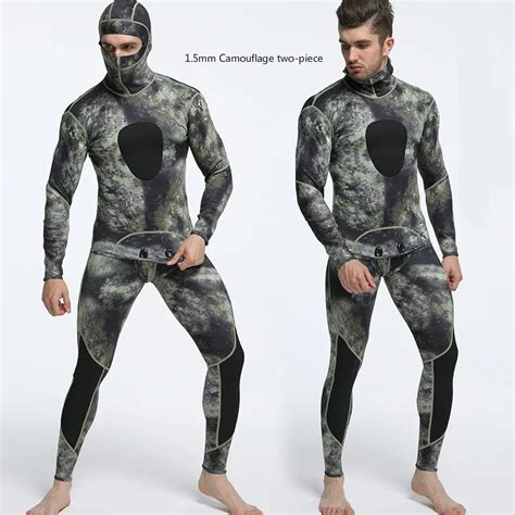 Mm Neoprene Wetsuits Keep Warm Full Body Scuba Surfing Diving Wetsuits