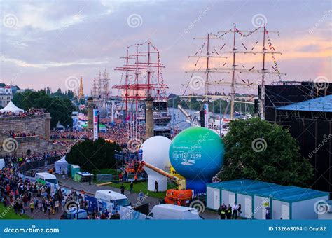 The Tall Ship Races In Szczecin Editorial Stock Image Image Of
