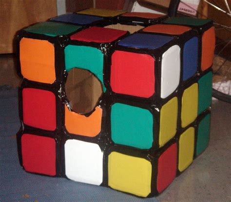 Realistic Rubiks Cube Costume 6 Steps With Pictures Instructables