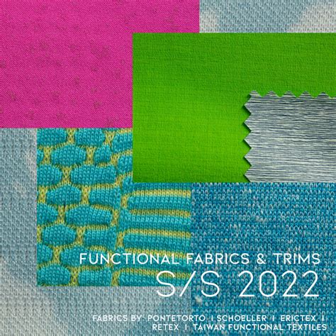 Ss 2022 Functional Fabric Trends Performance Days Munich