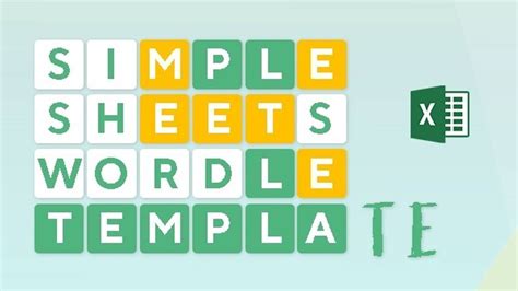 Wordle Template Free