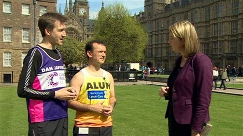 Mps Dan Jarvis And Alun Cairns To Run London Marathon Bbc News