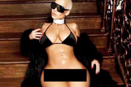 Amber Rose Exposes Unshaven Crotch In Shocking Nude Photo