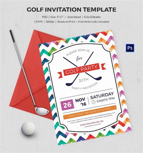 Free fire is supported by toornament. Beautiful Golf tournament Invitation Template Free in 2020 ...