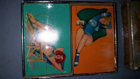 Vtg Esquire Deck Sexy Pinup Girls Playing Cards S Vargas Sealed
