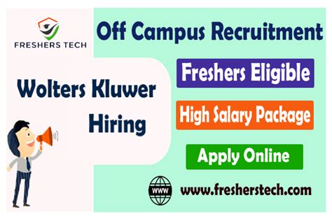 Wolters Kluwer Off Campus Hiring 2023 Freshers Associate Product Software Engineer Jobs