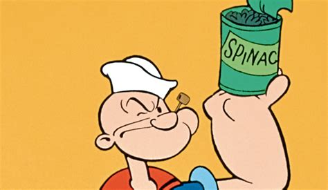 Popeye Cartoon Spinach