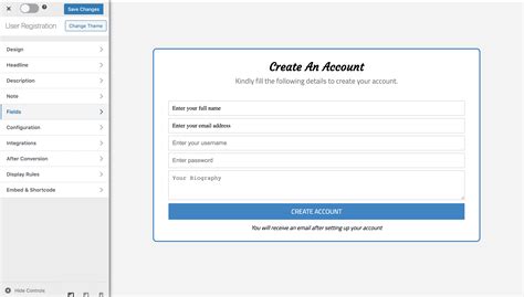How To Create User Registration Forms In Wordpress