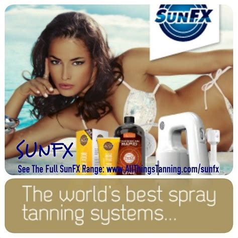 Sunfx ~ Allthingstanning Sunfx Perfect Tan Sunless Spray