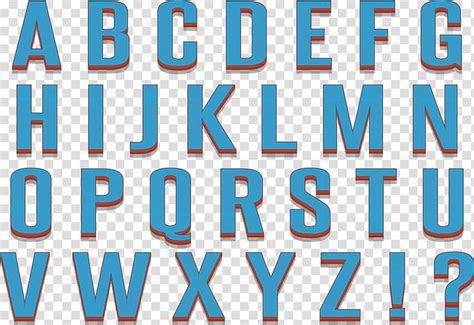Alphabet Text Letter Case Alphabet Illustration Blue Alphabet