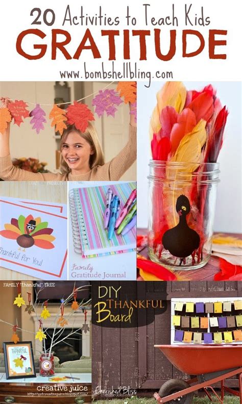 Teaching Kids Gratitude 20 Thanksgiving Activities For