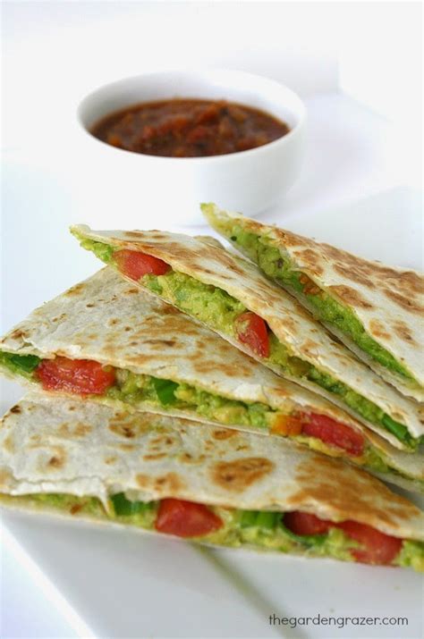 Avocado Quesadillas Vegan ~ Best Recipe Photos