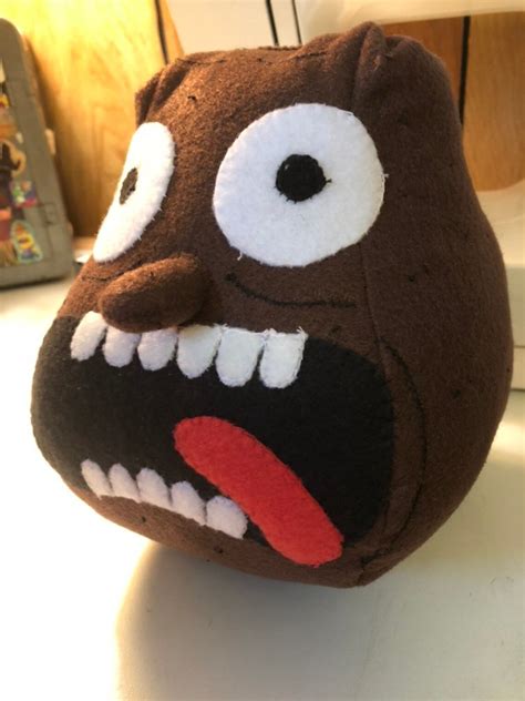 Rick And Morty Inspired Screaming Potato Etsy