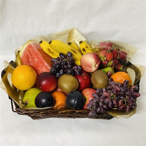 Fresh Fruit Basket Floral Affairs Fresh Fruit Delivery Sunshine Vic