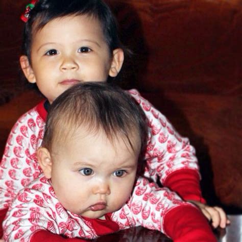 So Much Cuteness Here Callie With Her Cousin Eliana In Matching Red