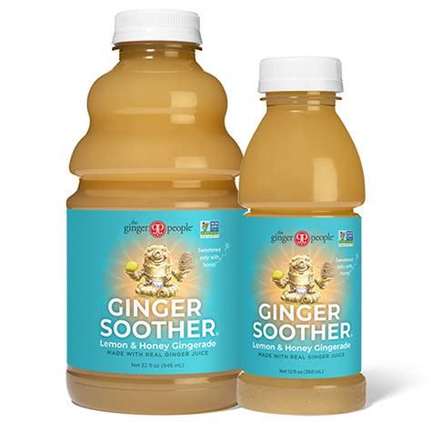 Ginger Soother Lemon And Honey Gingerade The Ginger People Us