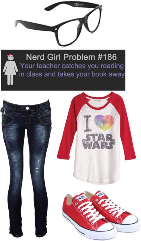 168 By Quirkychick On Polyvore Nerd Outfits Nerdy Outfits Nerd