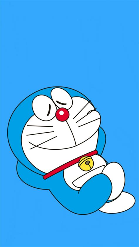 Wallpaper Aesthetic Blue Doraemon Miriampoindexter