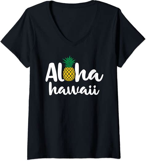 Amazon Womens Aloha Hawaii Tropical Isl Beach Summer Vacation
