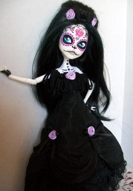 Monster High Custom Catrine Day Of The Dead 2 By Adecirodesigns On