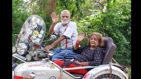 This Couple That Travels Across India On A Bullet With Sidecar Is