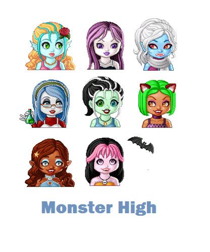 Monster High Avatars Avatars Of All The Monster High Dolls Flickr
