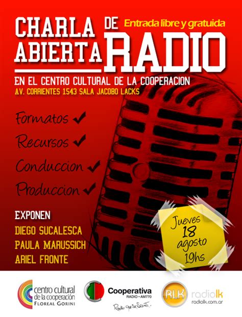 Informate On Line Charla Integral De Radio Abierta Y Gratuita