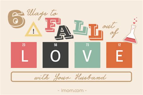 6 Ways To Fall Out Of Love With Your Husband Imom