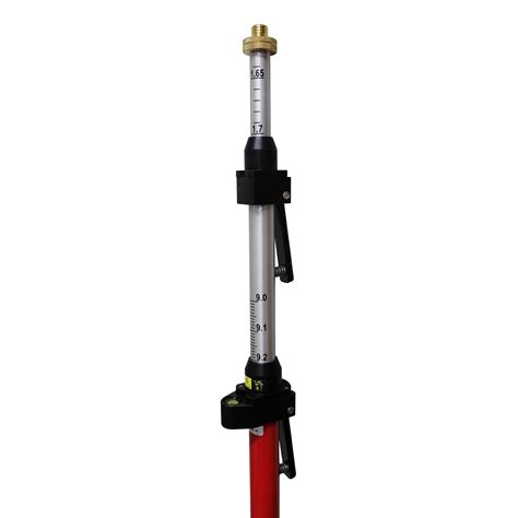 Seco 12 Ft Quick Release Telescopic Prism Pole W Adjustable Tip Egps