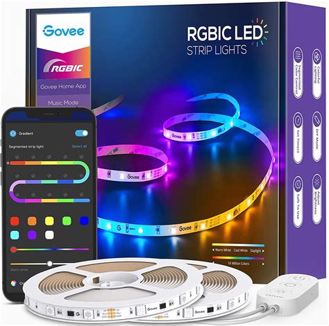 Buy Govee 656ft Rgbic Led Strip Lights Color Changing Led Lights App