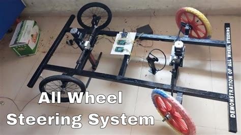 Mechanical Engineering Project All Wheel Steering System With