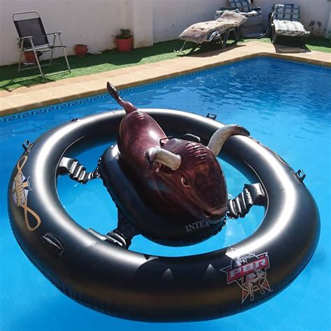 You Can Buy An Inflata Bull Pool Float For A Wild Ride This Summer