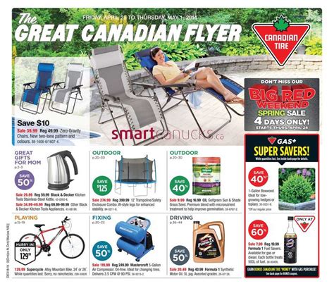 Canadian Tire Canada Ontario (ON) Flyers: Friday, April 25 To Thursday ...